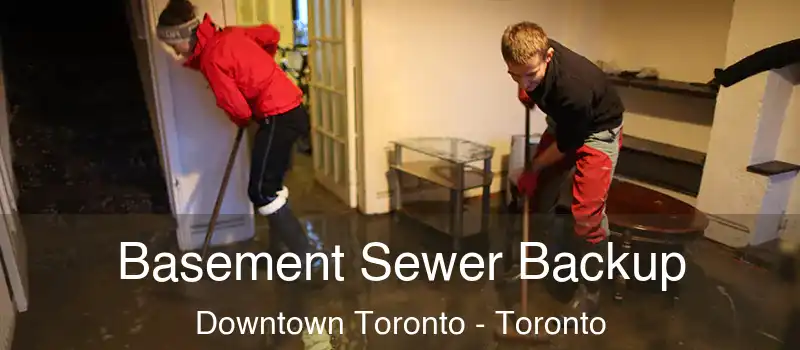 Basement Sewer Backup Downtown Toronto - Toronto
