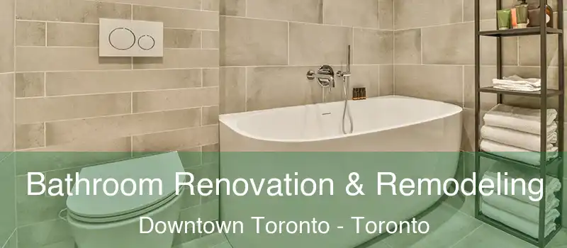 Bathroom Renovation & Remodeling Downtown Toronto - Toronto