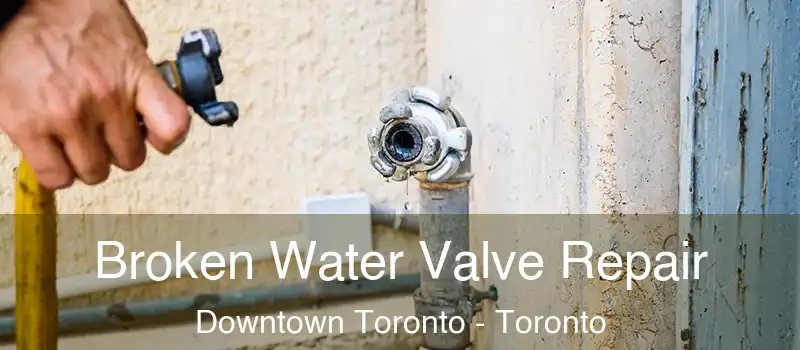  Broken Water Valve Repair Downtown Toronto - Toronto