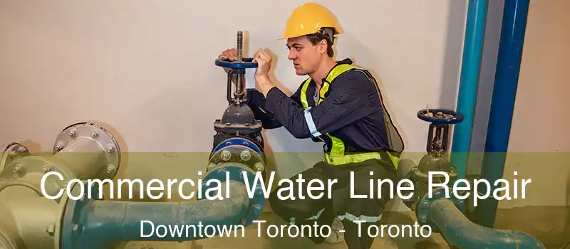  Commercial Water Line Repair Downtown Toronto - Toronto